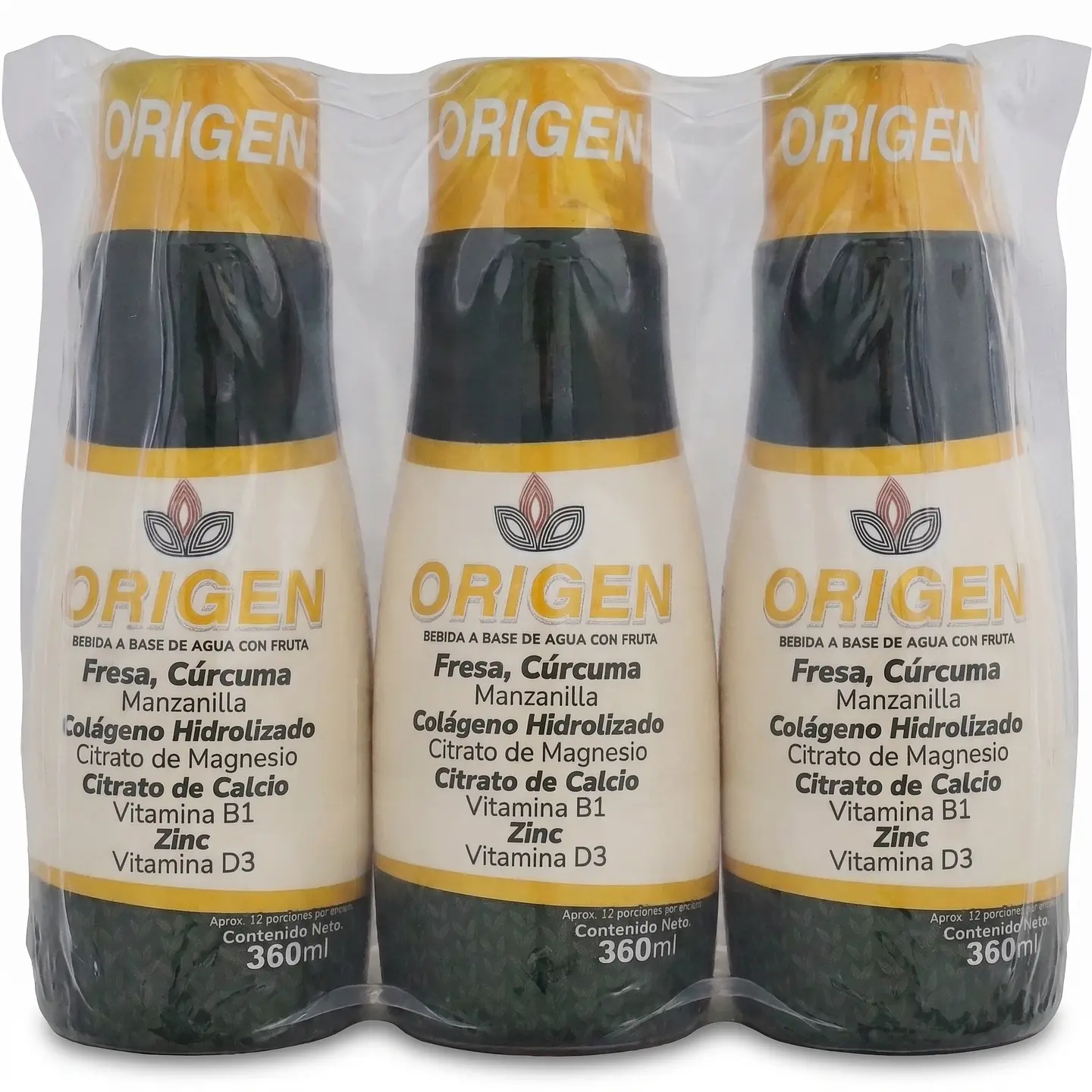 MEGA PACK ORIGEN 360mL (3 Unidades) - $18.666 (56.000) 1