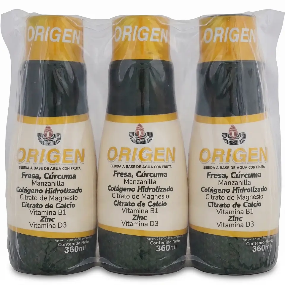 MEGA PACK ORIGEN 360mL (3 Unidades) - $18.666 (56.000) 1