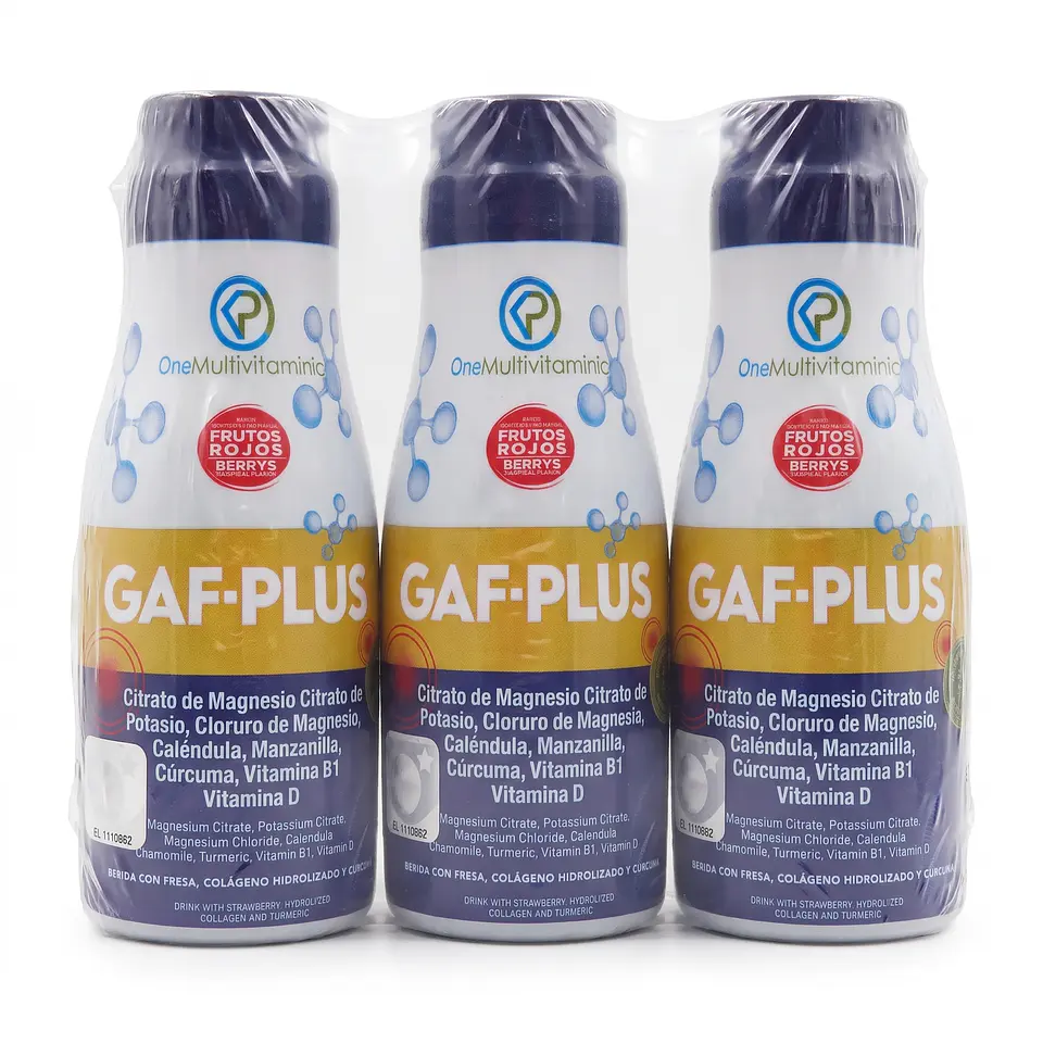 PACK GAF-PLUS 300mL (3 Unidades) - $18.666 (56.000) 1