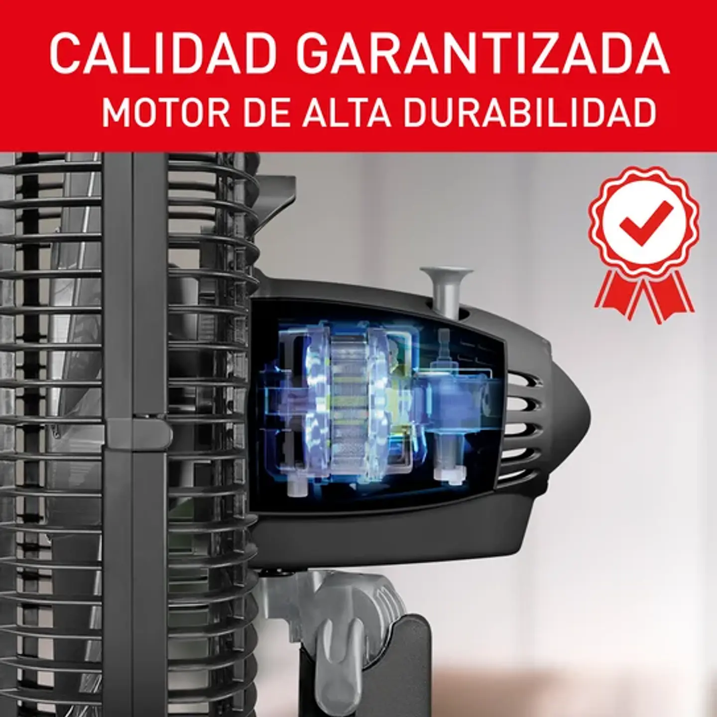 Ventilador Samurai Turbo Silence Maxx 3 en 1, 3 Velocidades, Negro 11