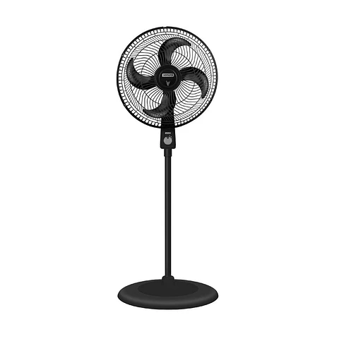 Ventilador De Piso SAMURAI Air Turbo Pedestal VE31A2I0 Negro