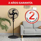 Ventilador De Piso SAMURAI Air Turbo Pedestal VE31A2I0 Negro - Miniatura 8