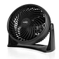 Ventilador De Mesa O Pared Kalley 8 Pulgadas K Vm8n02 Negro - Miniatura 1