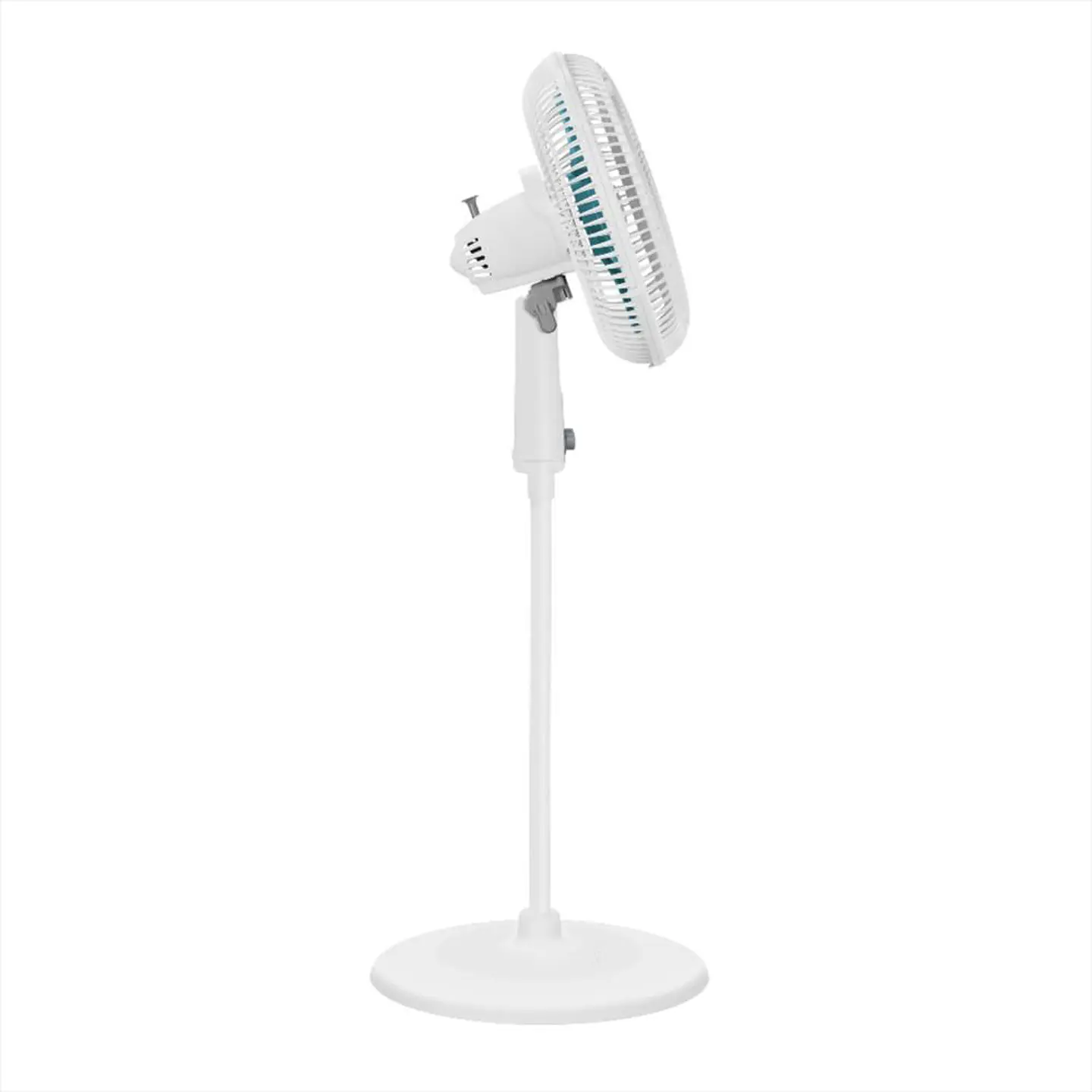 Ventilador Samurai Air Maxx Blanco Con Azul 3 Velocidades 4 Aspas 3