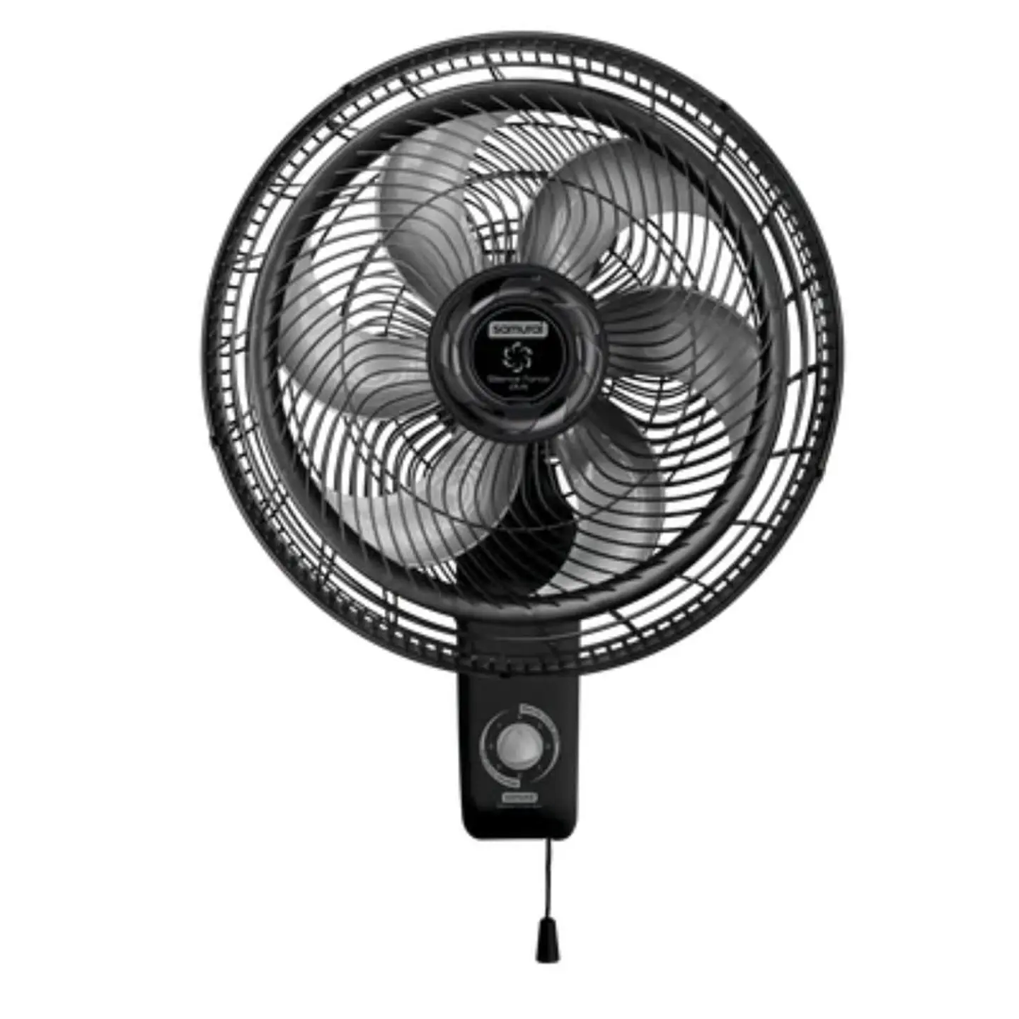 Ventilador Samurai Silence Force Plus De Pared Negro 1
