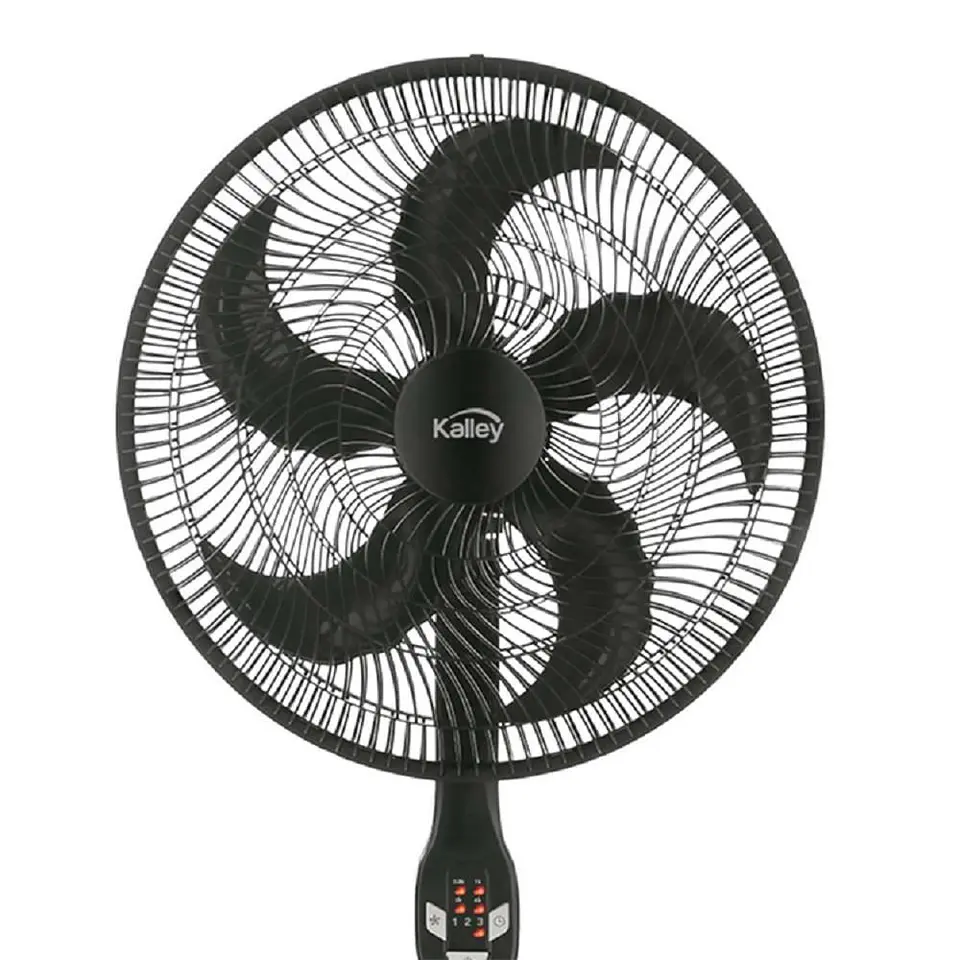 Ventilador Pedestal Kalley K V18d Digital 18 pulgadas Negro 3