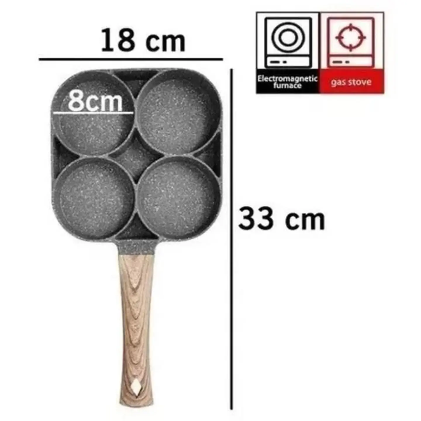 Sarten Antiadherente 4 Puestos 2