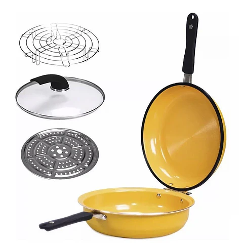 Sarten Doble Antiadherente Doubletta