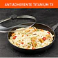 Sarten 30 cm Tapa de Vidrio IMUSA Aluminio Antiadherente Hard Titanium 2 30 cm Negro - Miniatura 5