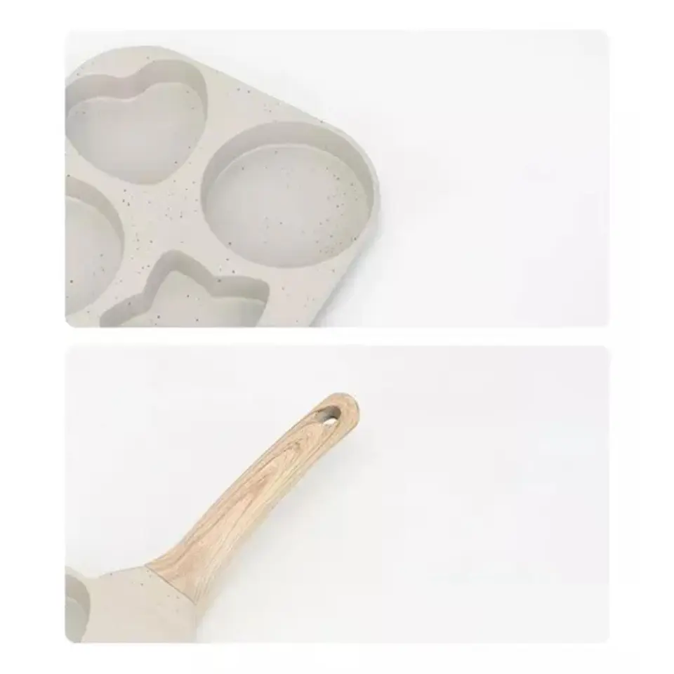 Sarten Antiadherente Cocina Molde Figuras 4 Espacios 4