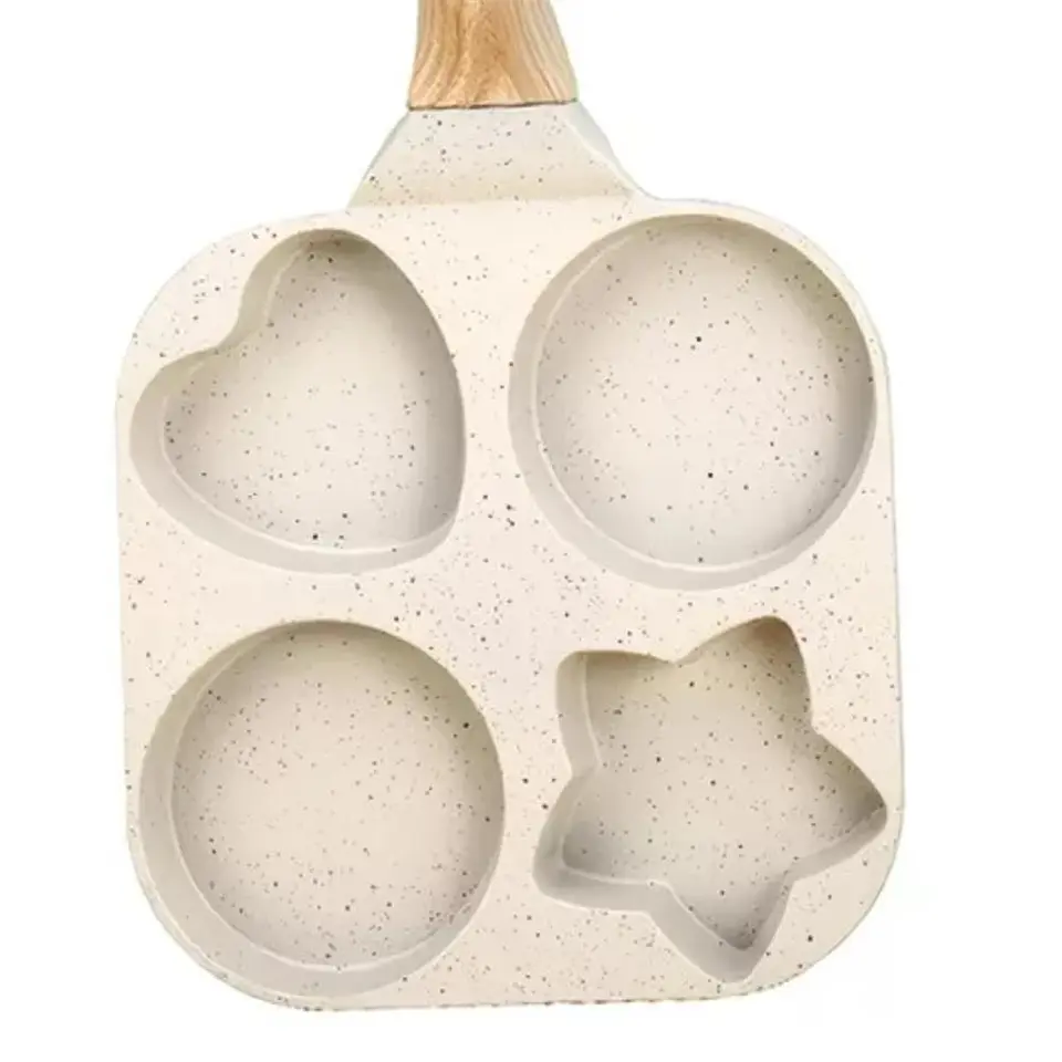 Sarten Antiadherente Cocina Molde Figuras 4 Espacios 5