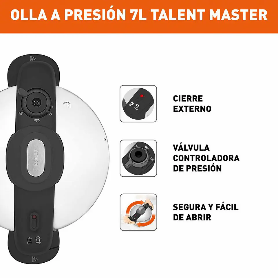 Olla IMUSA 7 Litros 4