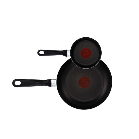 Set Cacerola 12 cm + Sartén 20 cm IMUSA Aluminio Termoseñal 2 Piezas Rojo
