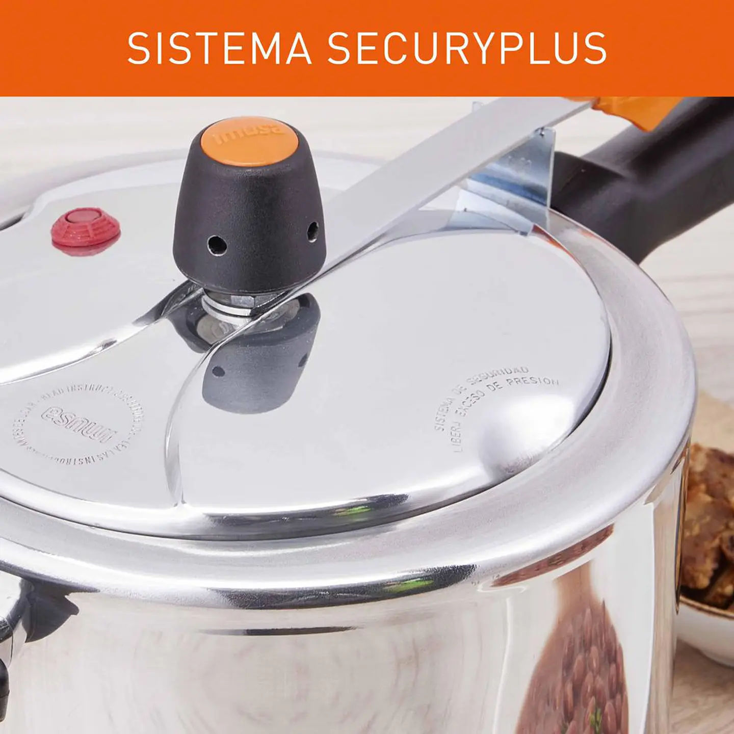 Olla a Presion IMUSA 7L SecuryPlus 7L + Picador PowerMax 4