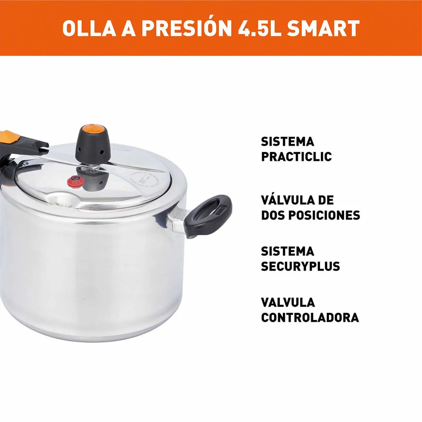 Olla IMUSA 4.5 Litros 6