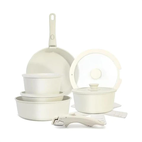 Juego De Ollas Y Sartenes Antiadherentes, 13 Piezas