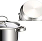 Juego de Ollas En Acero Inoxidable Renahouse Germany de 15 Piezas - Miniatura 3