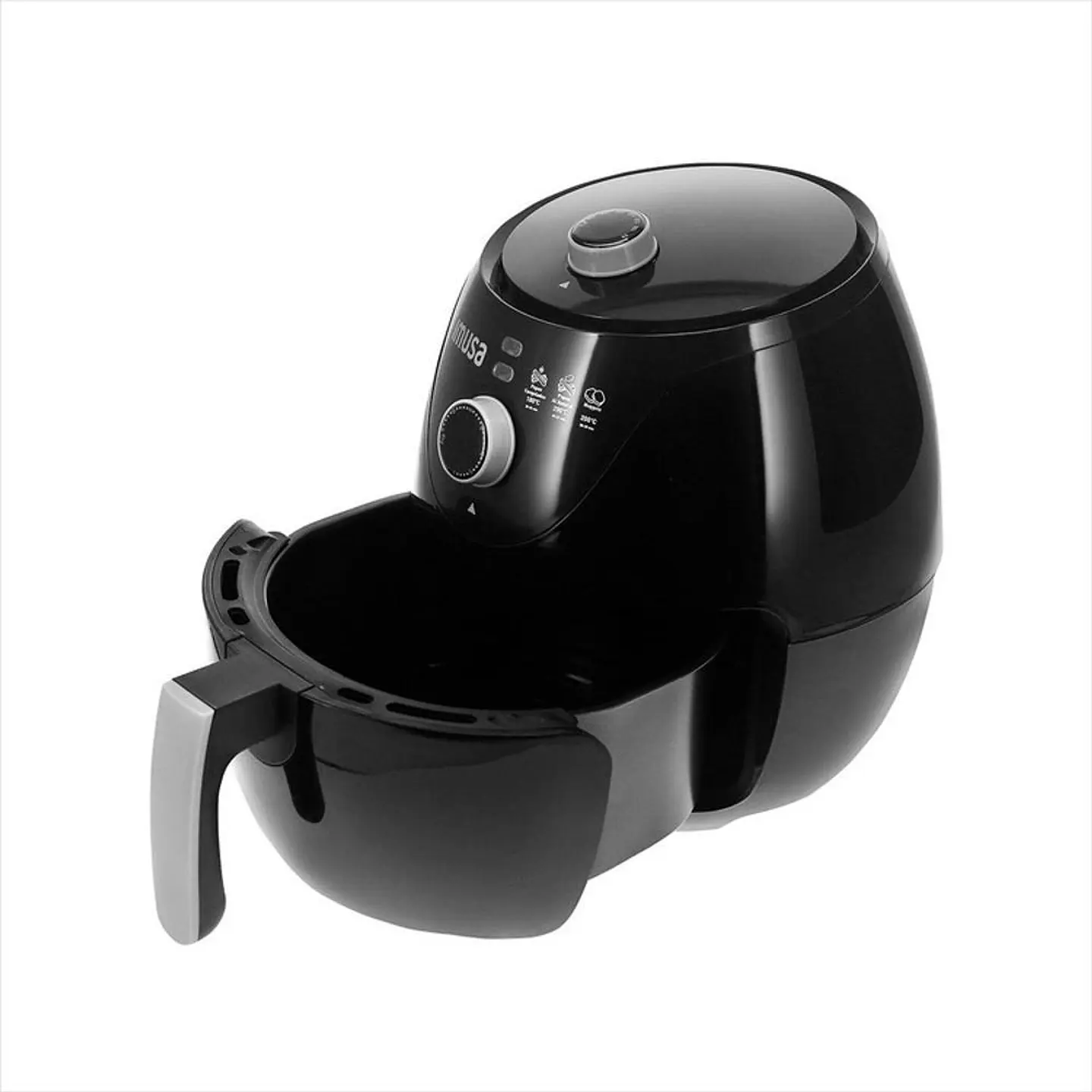 Freidora De Aire Imusa Air Fryer Esencial 3.2 Litros Negra 2