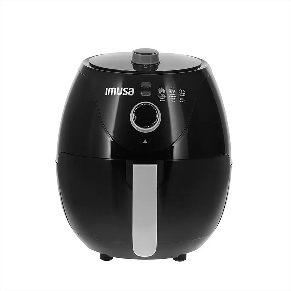 Freidora De Aire Imusa Air Fryer Esencial 3.2 Litros Negra 1