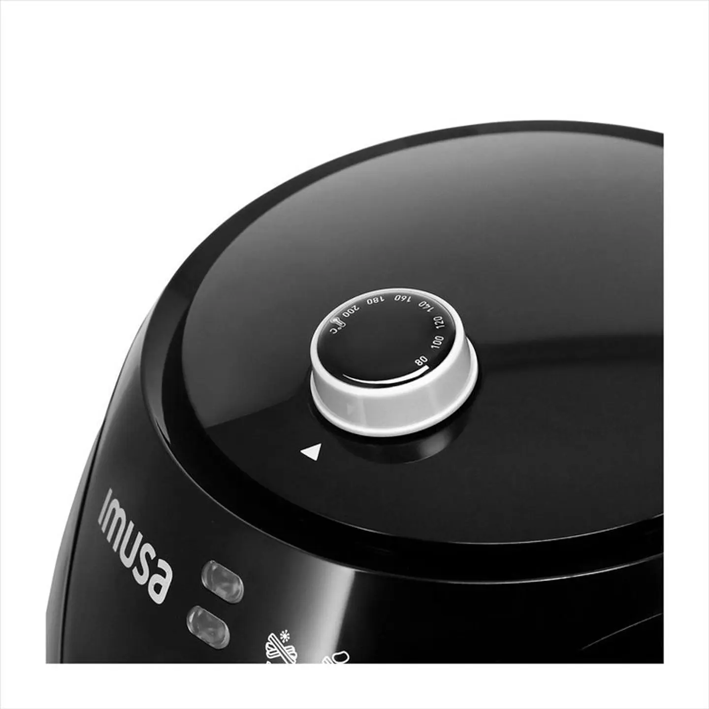 Freidora De Aire Imusa Air Fryer Esencial 3.2 Litros Negra 3