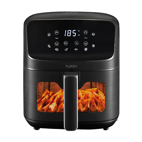 Freidora de aire Masterchef by HUKEN 4.5 Lt Digital Negro MKAF45BLACK