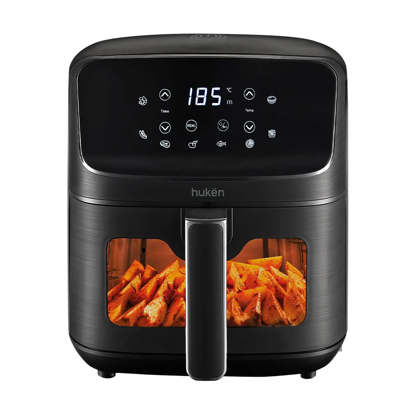 Freidora de aire Masterchef by HUKEN 4.5 Lt Digital Negro MKAF45BLACK 1