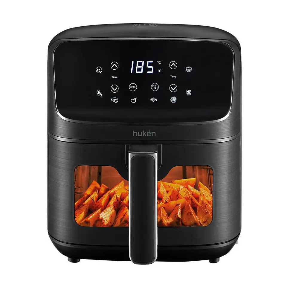 Freidora de aire Masterchef by HUKEN 4.5 Lt Digital Negro MKAF45BLACK 1