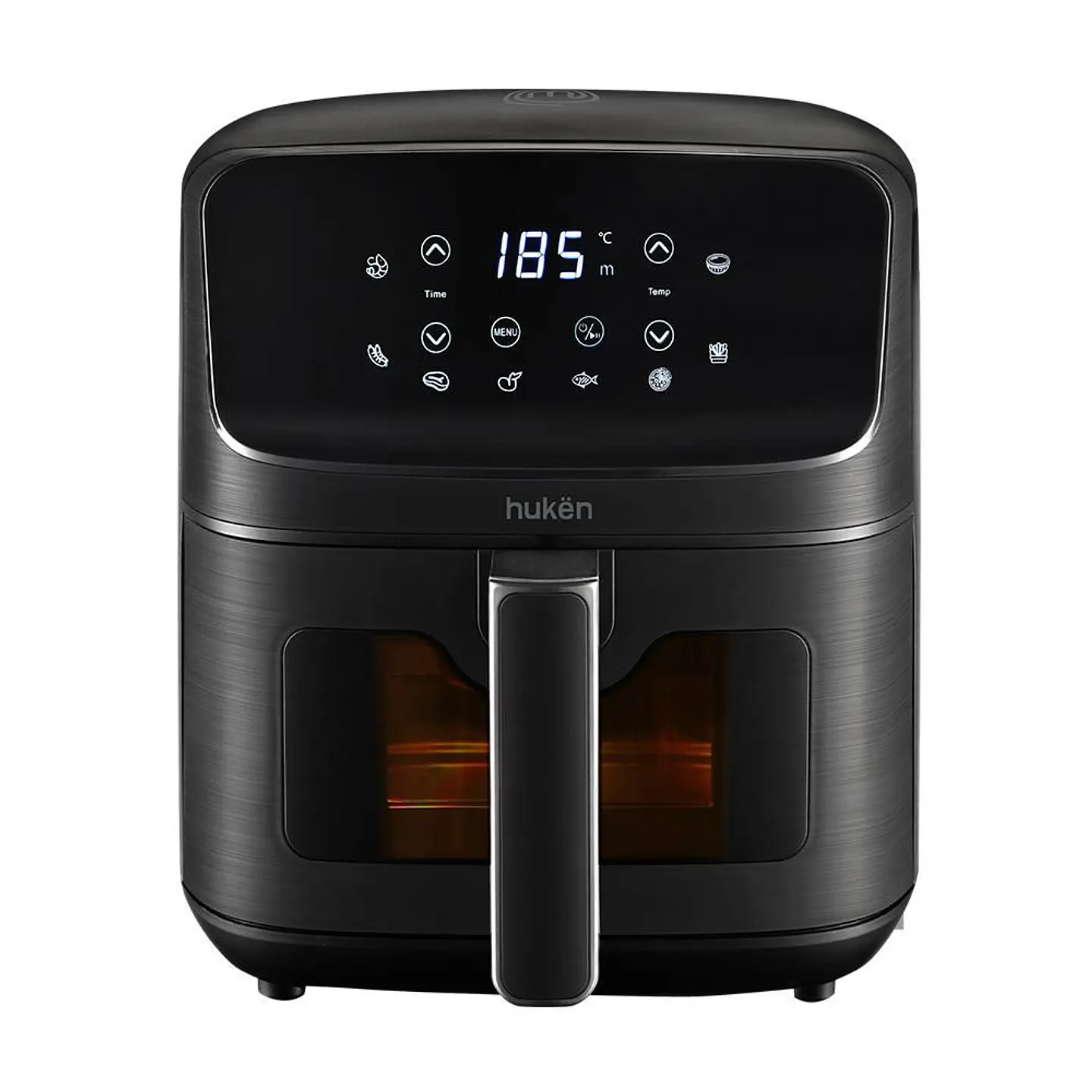 Freidora de aire Masterchef by HUKEN 4.5 Lt Digital Negro MKAF45BLACK 2