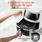 Freidora De Aire Multifuncion 10 L 1600W Visualización 8 En 1 - Miniatura 2