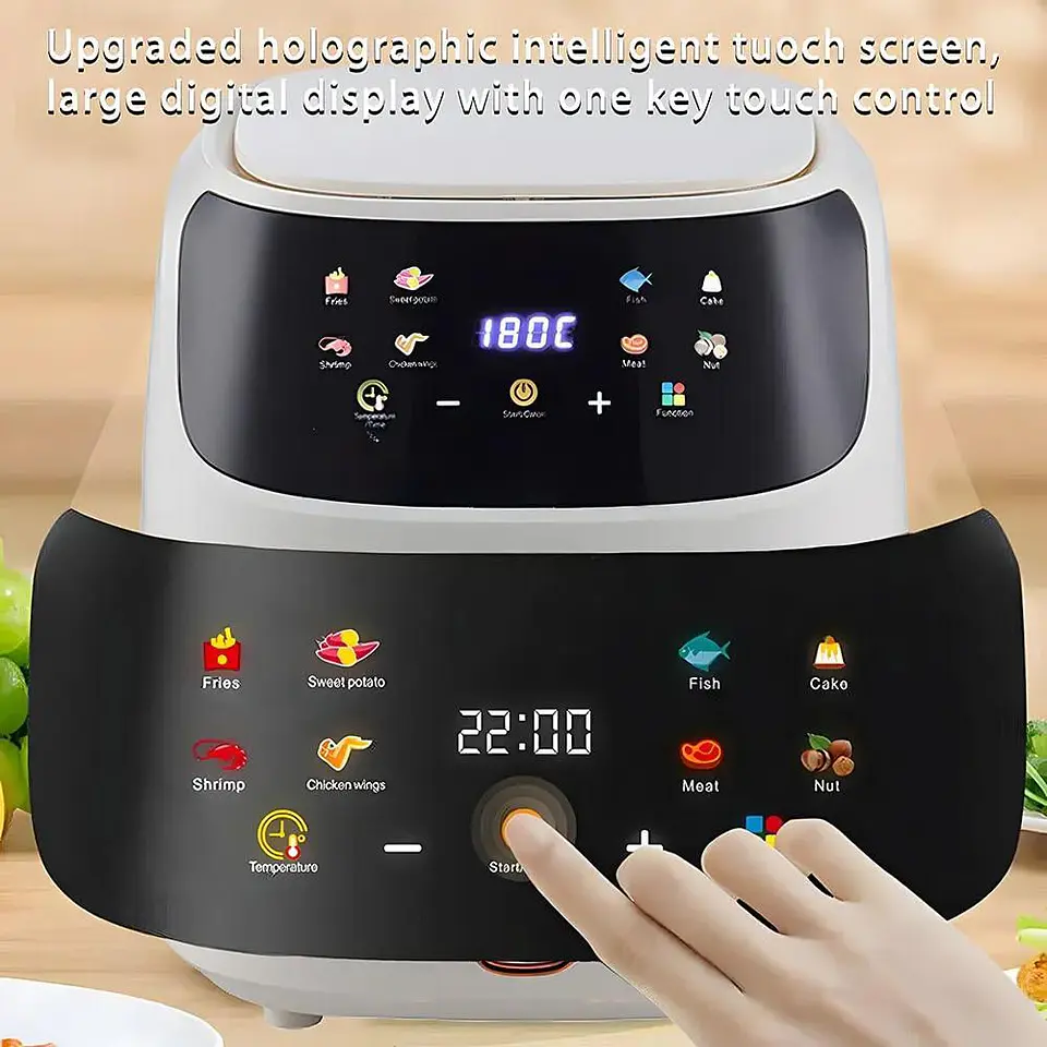 Freidora De Aire Multifuncion 10 L 1600W Visualización 8 En 1 4