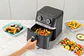 Freidora de aire OSTER 4lt negro con plateado 2204926 - Miniatura 3