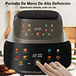 Freidora De Aire 10 Litro Grande Digital Air Fryer+ Rociador De Aceite+ Molde Silicona+Accesorios - Miniatura 2