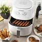 FREIDORA DE AIRE BLACK & DECKER 4,5 Freidora de aire Blanco HF4004W - Miniatura 4
