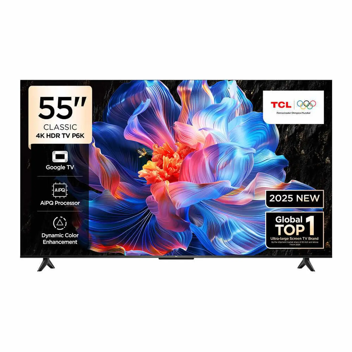 Televisor TCL 55 pulgadas LED Uhd4K Smart TV 55P6K 1