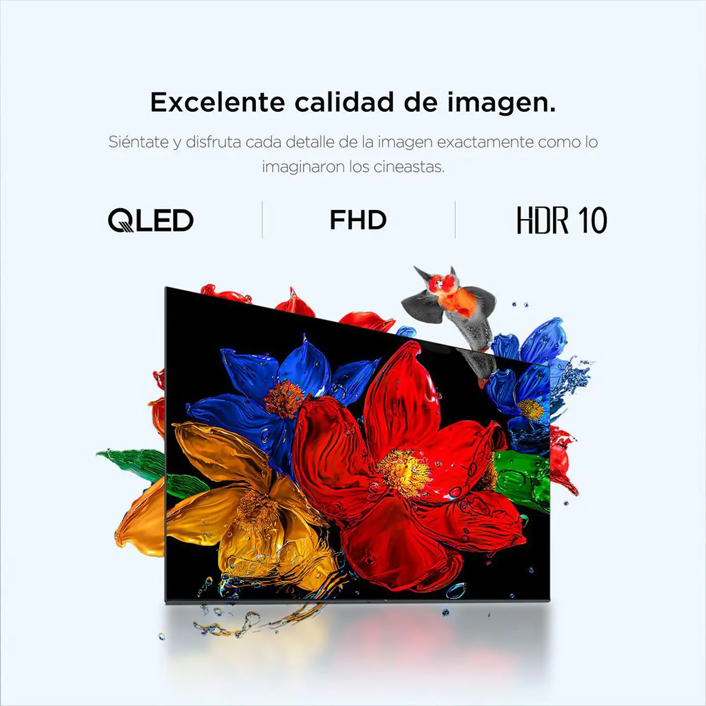 Televisor TCL 50 pulgadas QLED Fhd Smart TV 50S5K 8