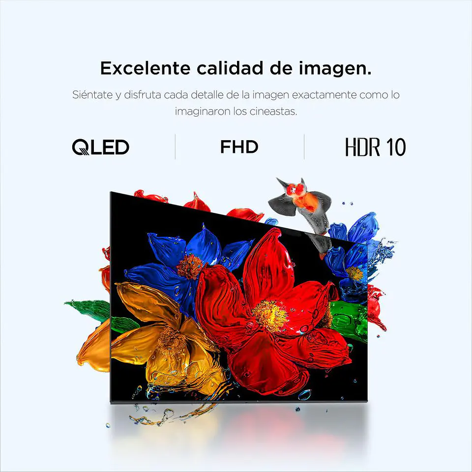Televisor TCL 50 pulgadas QLED Fhd Smart TV 50S5K 8
