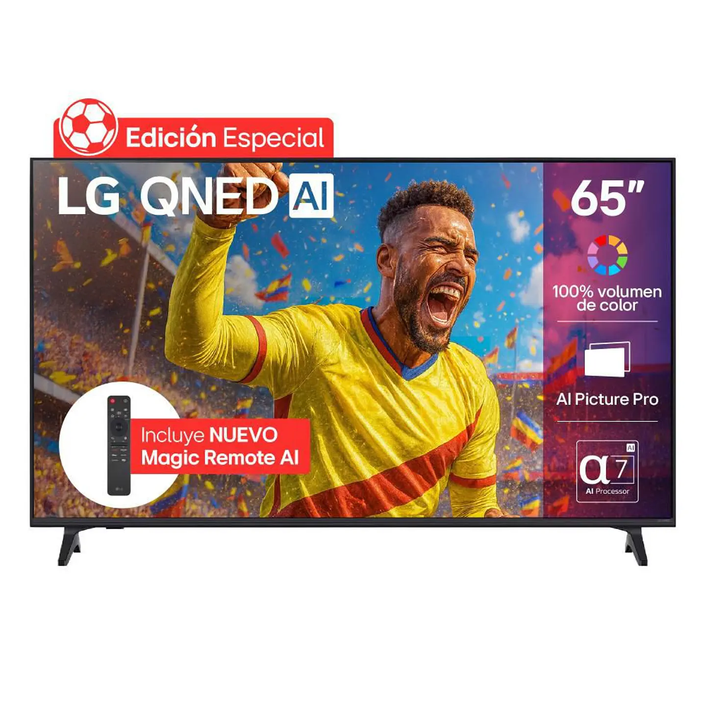 Televisor LG 65 pulgadas QNED Uhd4K Smart TV 65QNED73ASA.AWC 1