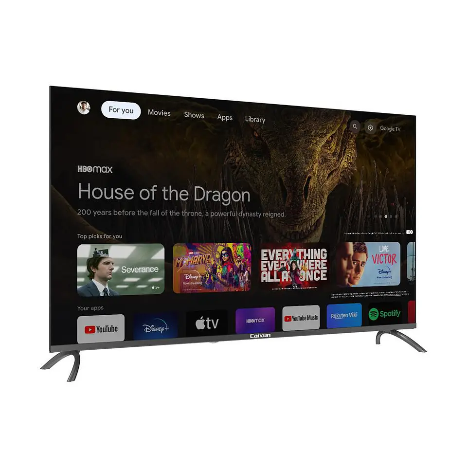 Televisor CAIXUN 50 pulgadas LED Uhd4K Smart TV C50VAUG 4