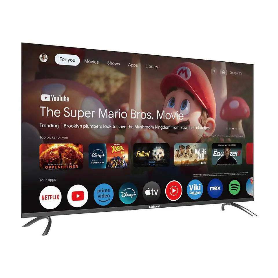 Televisor CAIXUN 55 pulgadas QLED Uhd4K Smart TV C55VAUGQ 1