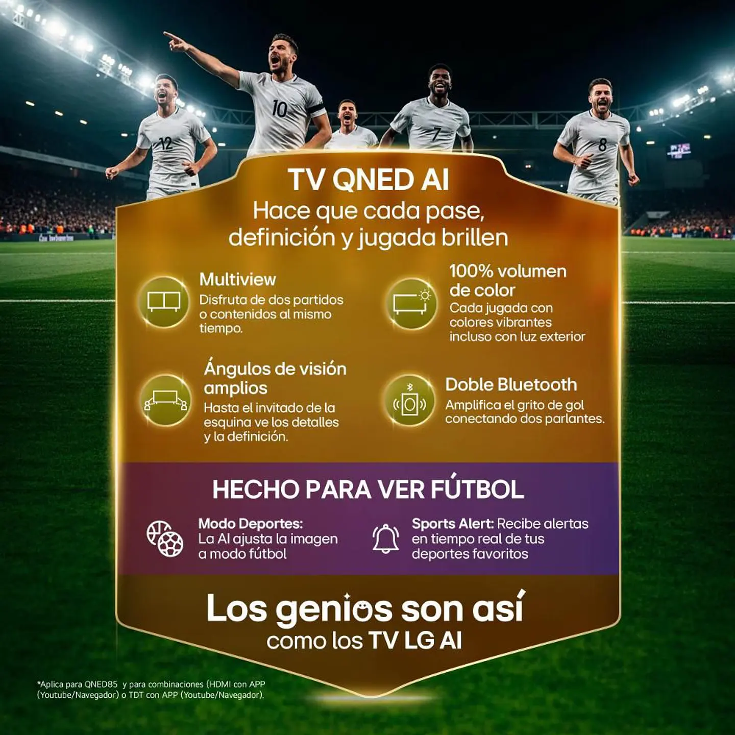 Televisor LG 55 pulgadas QNED Uhd4K Smart TV 55QNED73ASA.AWC 8