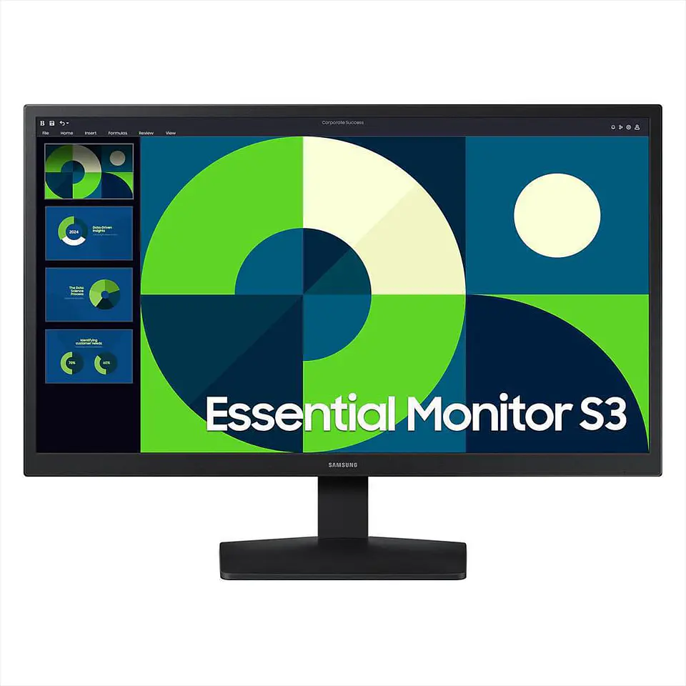 Monitor Samsung Ls22d310 22 Fhd 75Hz Hdmi Plano Negro_ 1
