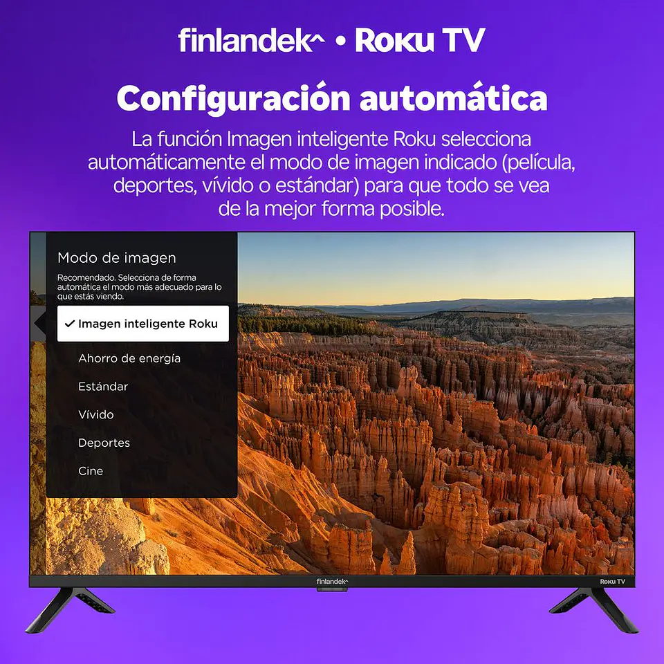 Televisor FINLANDEK 43 pulgadas LED Fhd Smart TV FILED4302iR 4