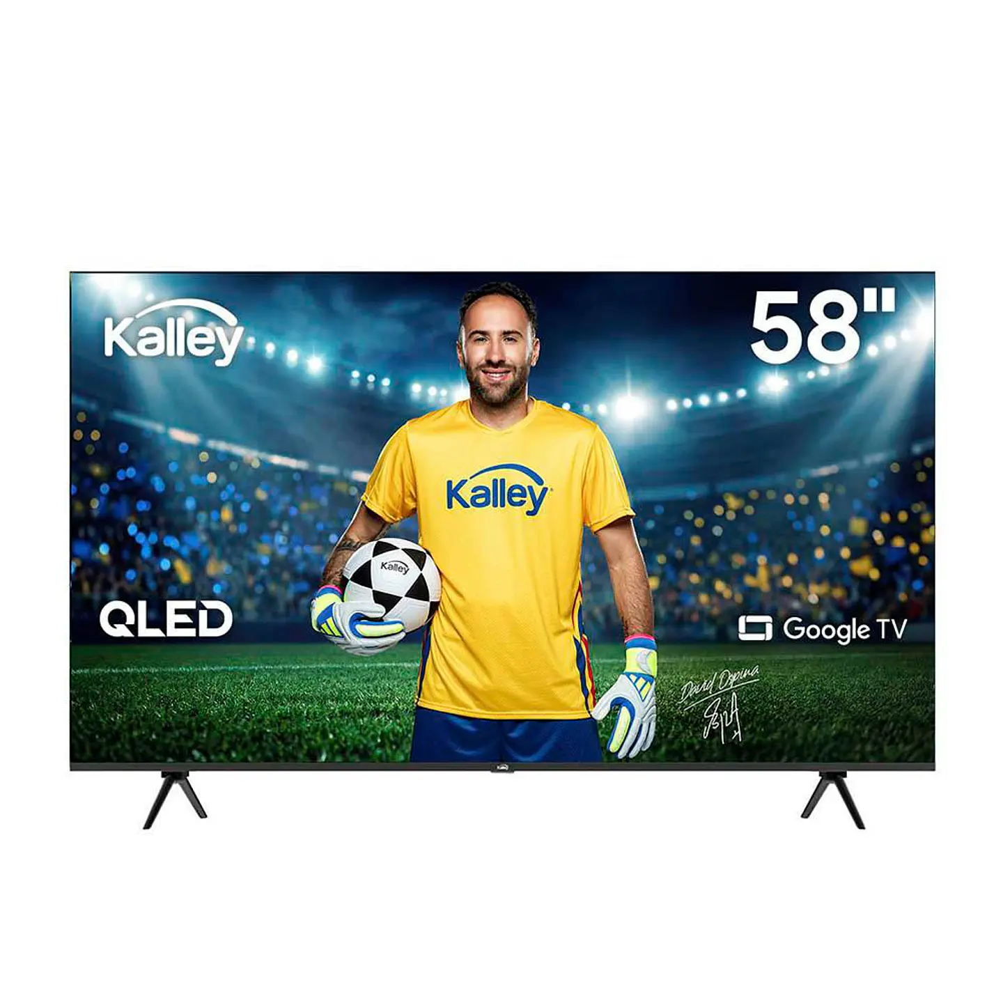 Televisor KALLEY 58 pulgadas QLED Uhd4K Smart TV 58GQ400A 1