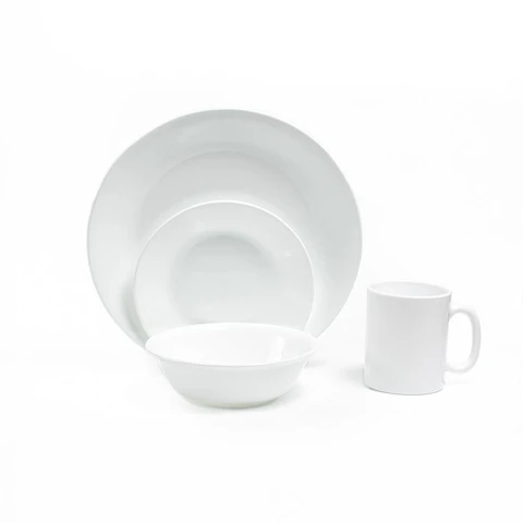 Vajilla Blanca 4 Puestos CORELLE 6022003ENC
