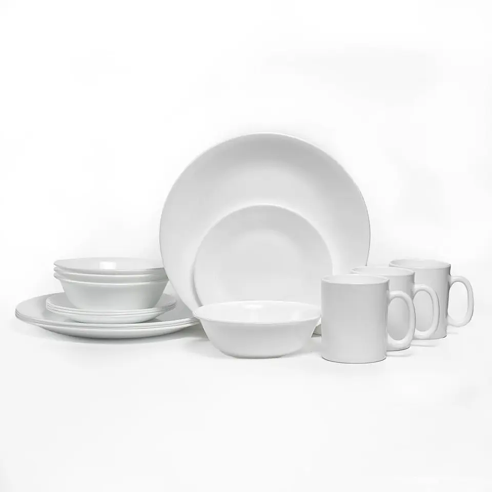 Vajilla Blanca 4 Puestos CORELLE 6022003ENC 2
