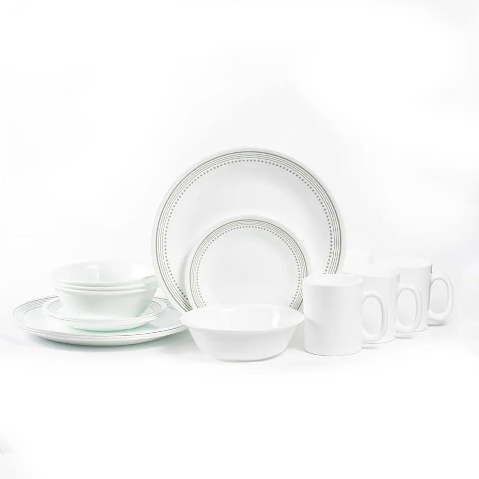 Vajilla 16 Piezas Mystic GraY CORELLE 1119398 3