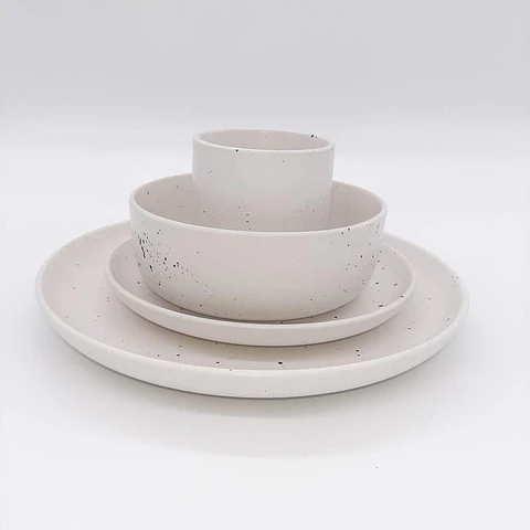 Vajilla 4 Puestos 16Pz Blanca FINLANDEK KTG36