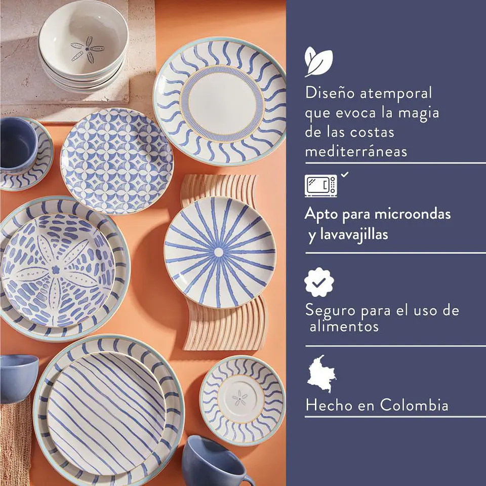 Vajilla Lisboa 4/ 20 Piezas CORONA VL106K040120 5