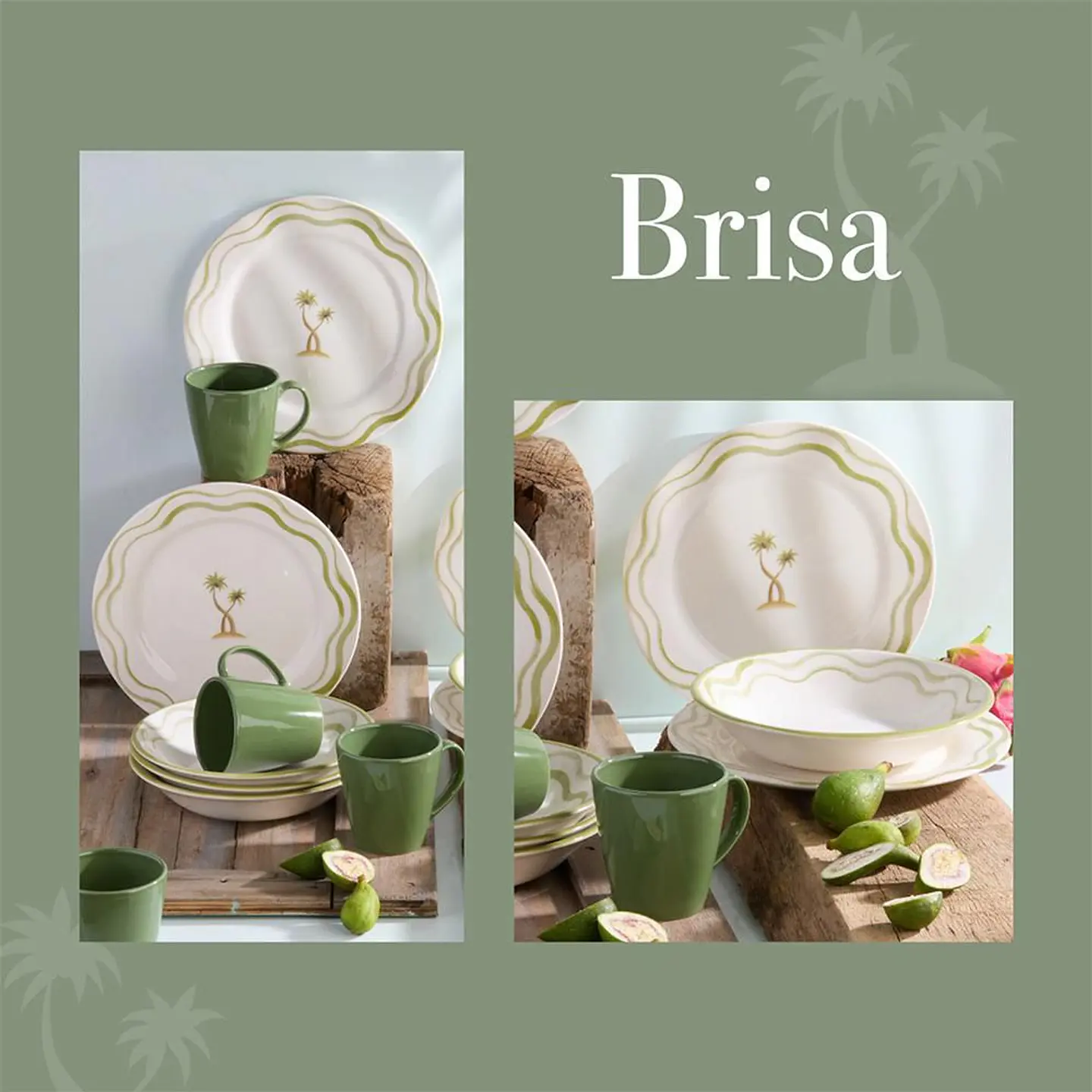 Vajilla Brisa 4 puestos 12 piezas CORONA VL177I040112 4