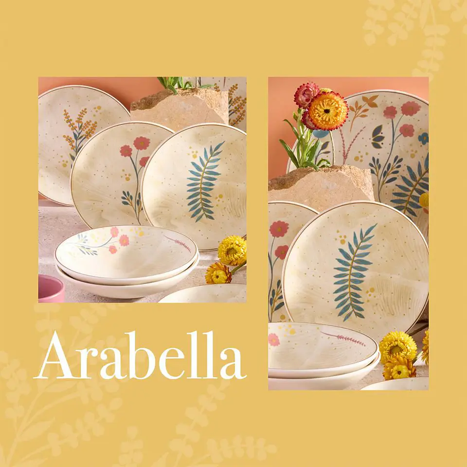 Vajilla 4 Puestos 20 Pz Arabella CORONA VL160I040120 2